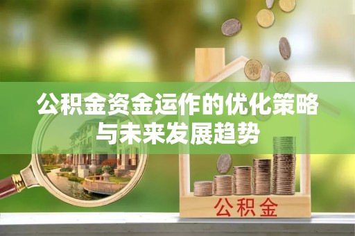 助手公积金资金运作的优化策略与未来发展趋势