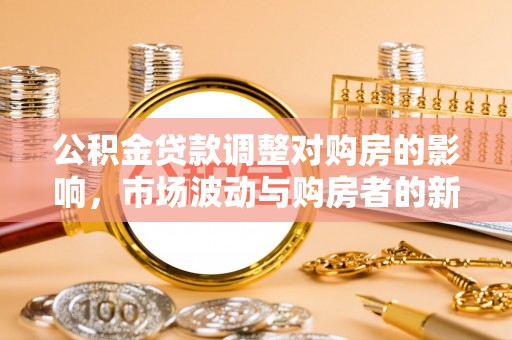 助手公积金贷款调整对购房的影响，市场波动与购房者的新选择