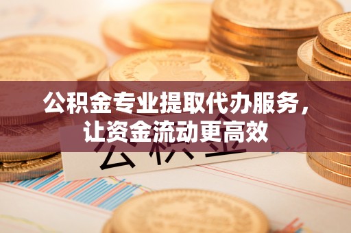 助手公积金专业提取代办服务，让资金流动更高效