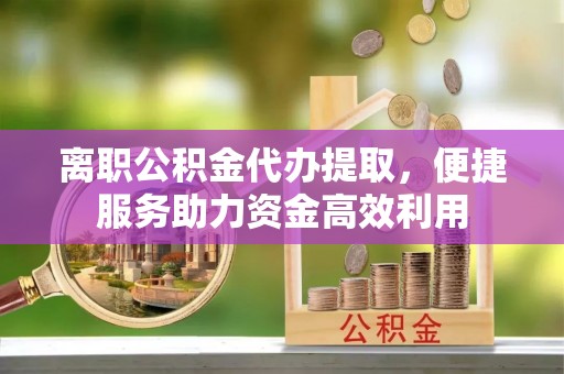 助手离职公积金代办提取，便捷服务助力资金高效利用
