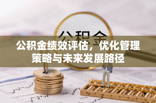 助手公积金绩效评估，优化管理策略与未来发展路径