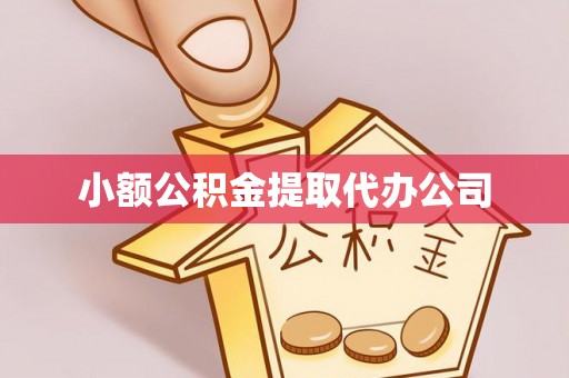 助手小额公积金提取代办公司