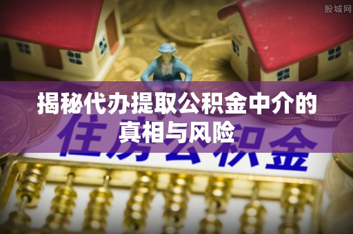 助手揭秘代办提取公积金中介的真相与风险