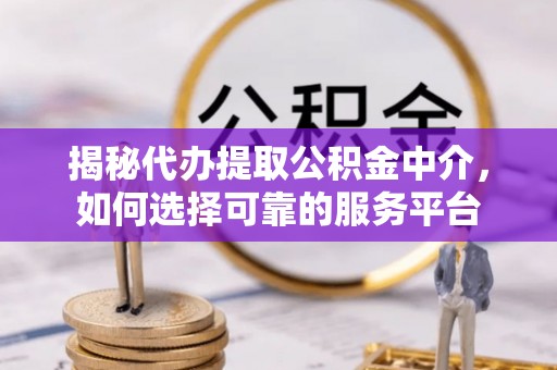 助手揭秘代办提取公积金中介，如何选择可靠的服务平台