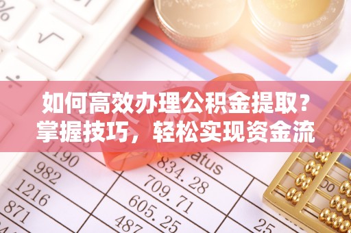 助手如何高效办理公积金提取？掌握技巧，轻松实现资金流动