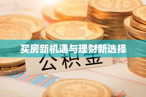 助手买房新机遇与理财新选择