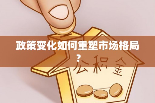 助手政策变化如何重塑市场格局？