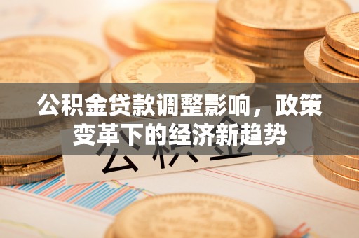 助手公积金贷款调整影响，政策变革下的经济新趋势