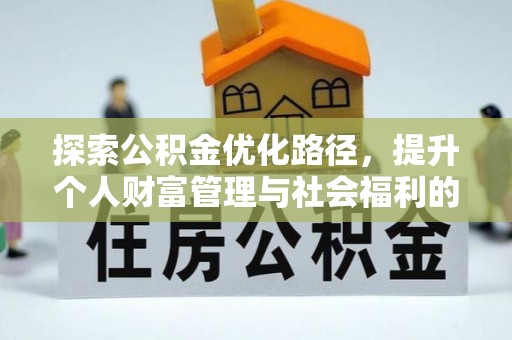 助手探索公积金优化路径，提升个人财富管理与社会福利的双赢之道