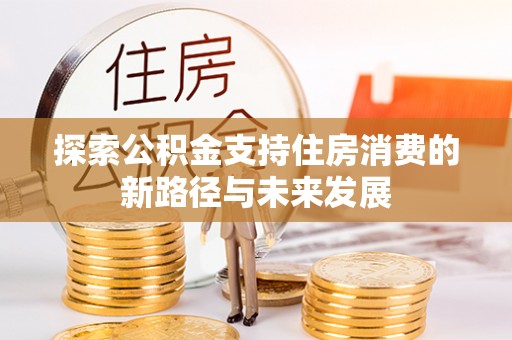 助手探索公积金支持住房消费的新路径与未来发展
