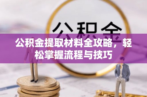 助手公积金提取材料全攻略，轻松掌握流程与技巧