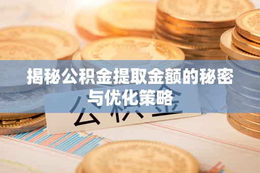 助手揭秘公积金提取金额的秘密与优化策略