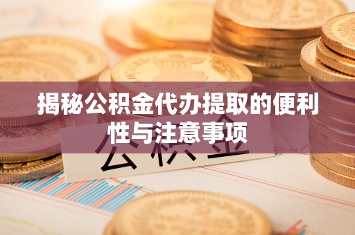 助手揭秘公积金代办提取的便利性与注意事项