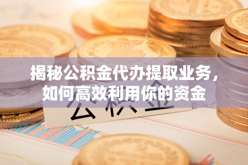 助手揭秘公积金代办提取业务，如何高效利用你的资金