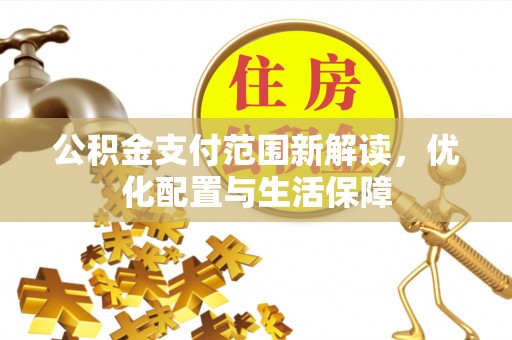 助手公积金支付范围新解读，优化配置与生活保障