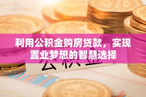 助手利用公积金购房贷款，实现置业梦想的智慧选择